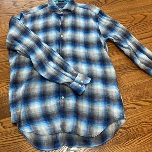 Mens Peter Millar Casual Button Down Shirt
